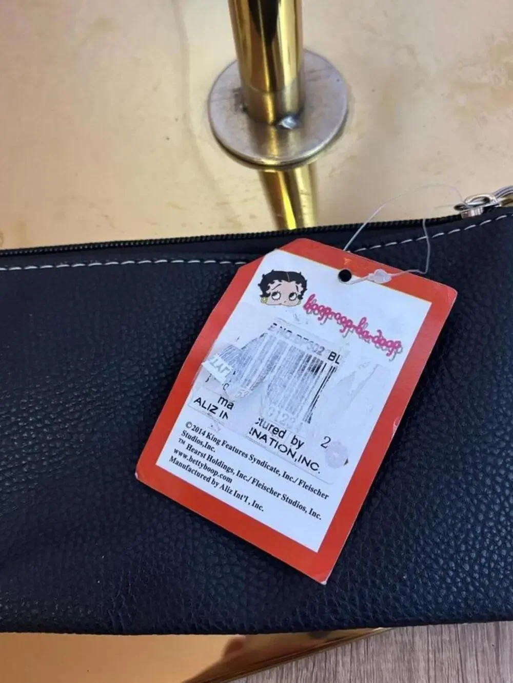 betty boop wallet coin purse pouch 2015  deadstock nwt polka dot